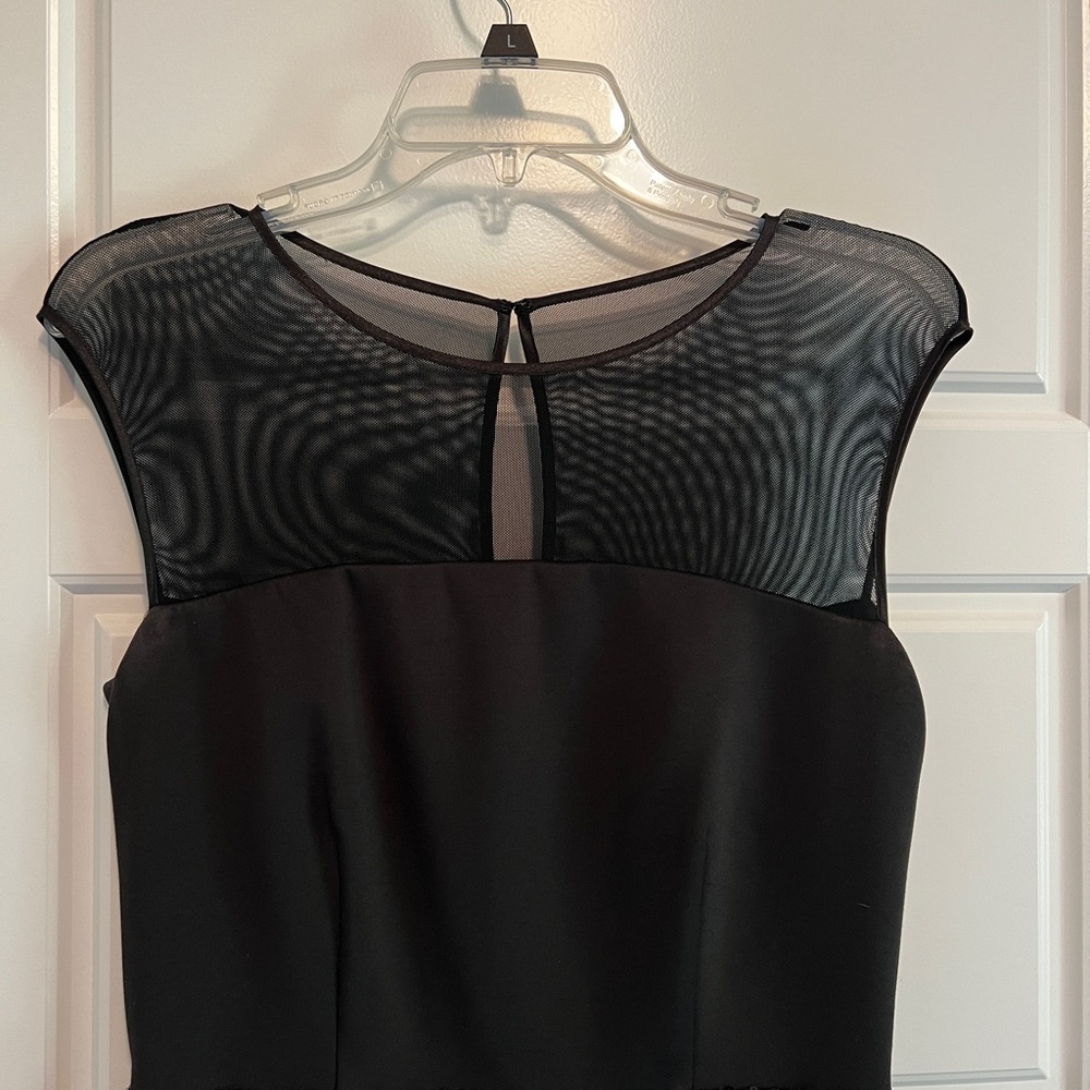 Long Black Dress with Shimmer